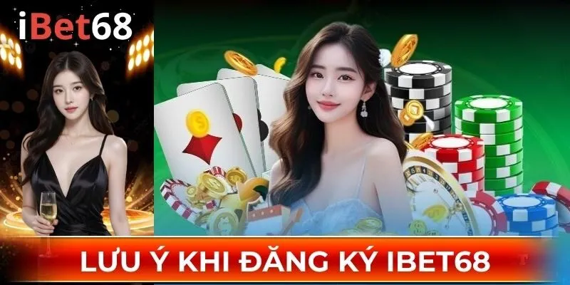Lưu ý quan trọng khi mở tài khoản IBET68 2025