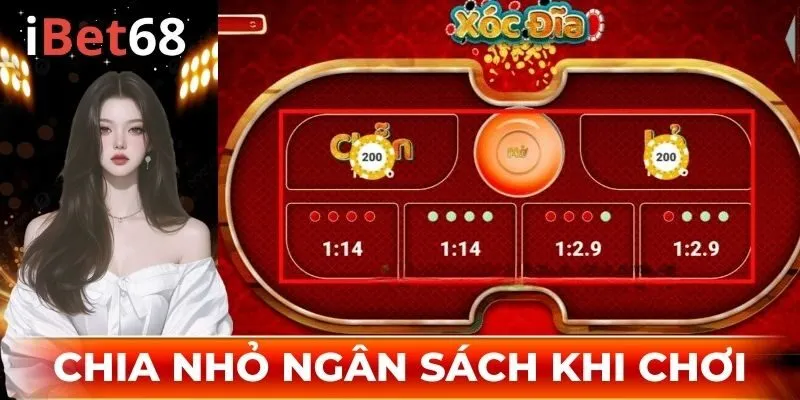 Chia nhỏ vốn liếng vào nhiều hình thức cược Xóc Đĩa online